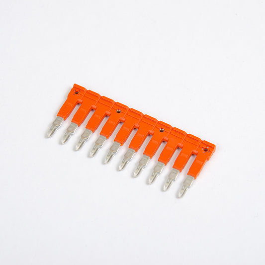 ONKA 2.5/10 Plug-in 10-way ridge bridge, insulated, universal (for spring and screw clamps 2.5 mm2), 1060109