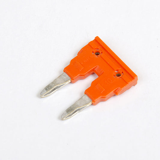 ONKA 10/2 Insulated plug bridge for 10 mm2 screw terminal strip, 1060121