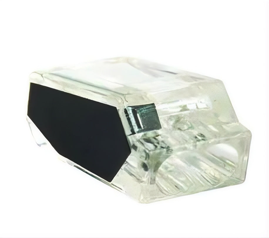 2-pole TRANSPARENT connector, 2.5 mm²