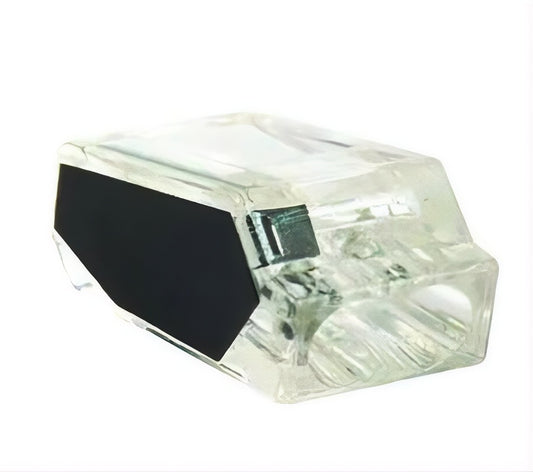 2-pole TRANSPARENT connector, 2.5 mm²