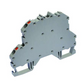 OPK-C 2.5 mm² double spring terminal block for DIN rail