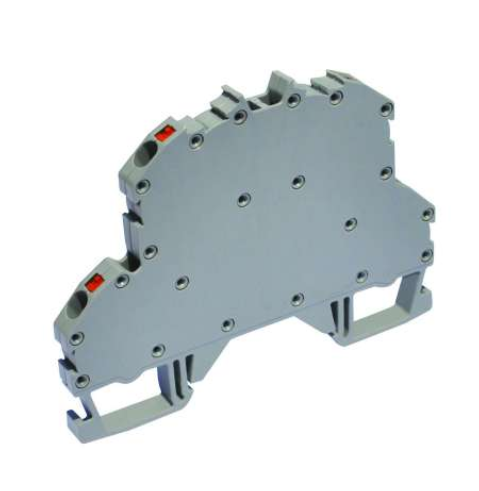 OPK-C 2.5 mm² double spring terminal block for DIN rail