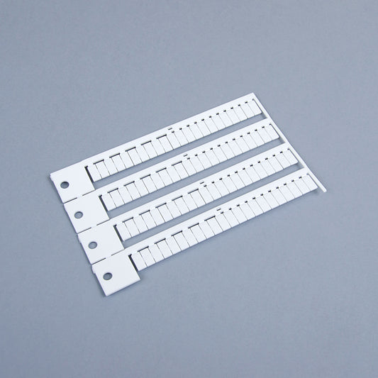 OD10-5P Combined Plucked Label Printless (for 1.5 mm2 terminal strips)