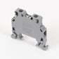 ONKA 1.5mm2 Terminal strip screw connector for DIN rail 2-wire gray, 1010002