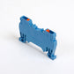 ONKA 1.5mm2 spring connector terminal strip DIN rail clamp 2-wire blue, 1020005
