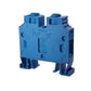 ONKA 16mm2 Terminal strip screw connection on DIN rail 2-core blue, 1010055