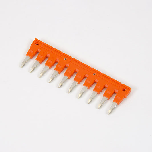 ONKA 6/10 Plug-in 10-core insulated ridge bridge for 6 mm2 screw terminal block, 1060119