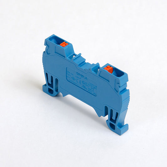 ONKA 2.5mm2 spring terminal for DIN rail 2-wire gray, 1020016
