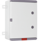 Plastic distribution cabinet with gray doors, Design Pro series, PD253515, IP67