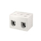 ONKA 6-10mm2 / 2-rail steatite connector / ceramic / porcelain - PORCELAIN TERMINAL BLOCK, 1070006