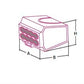 2-pole TRANSPARENT connector, 2.5 mm²