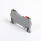 ONKA 1.5mm2 spring terminal for DIN rail 2-wire gray, 1020002