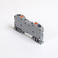ONKA 6mm2 spring terminal strip terminal strip DIN rail 2-wire gray, 1020034