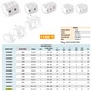 ONKA 4-6mm2 / 3-Coil Steatite / Ceramic / Porcelain Connector - PORCELAIN TERMINAL BLOCK, 1070005