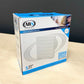 Alize ARS- white wall axial bathroom / WC fan white with grille quiet 100mm, 90 m3/h, 348562