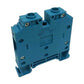 ONKA 35mm2 Terminal strip screw connector DIN rail 2-core blue, 1010085