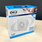 ARS-White axial wall fan bathroom / WC white with grille quiet 100mm, 90 m3/h, 340041