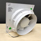 Alize ARS - white wall axial fan for bathroom / WC with 150 mm grille, 280 m3/h, 348564