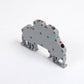 ONKA 2.5mm2, 2-level spring terminal block DIN rail 4-core gray, 1020379